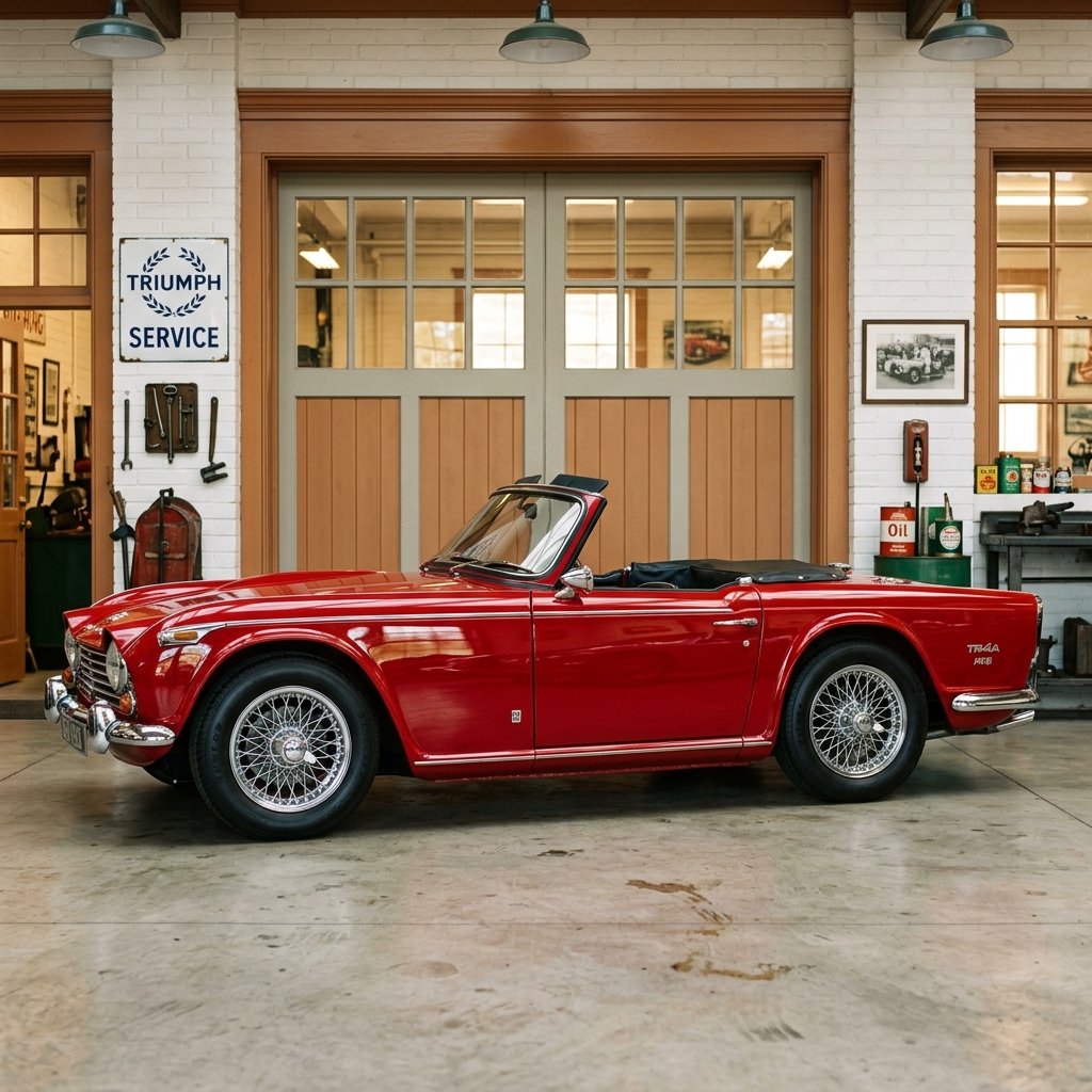Triumph TR4A Restorée
